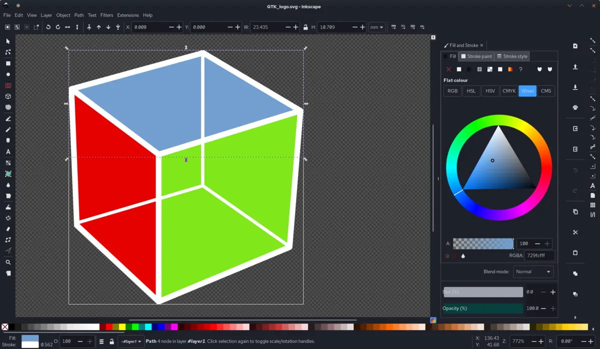 Interface Inkscape | Skylum Blog