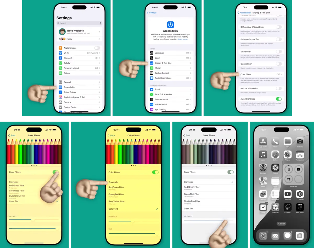 How to make your iPhone screen black and white | Skylum Blog