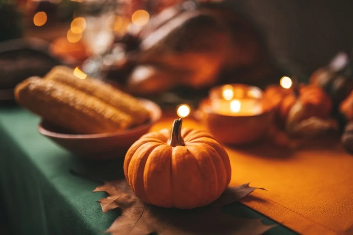 Pumpkin on the table | Skylum Blog