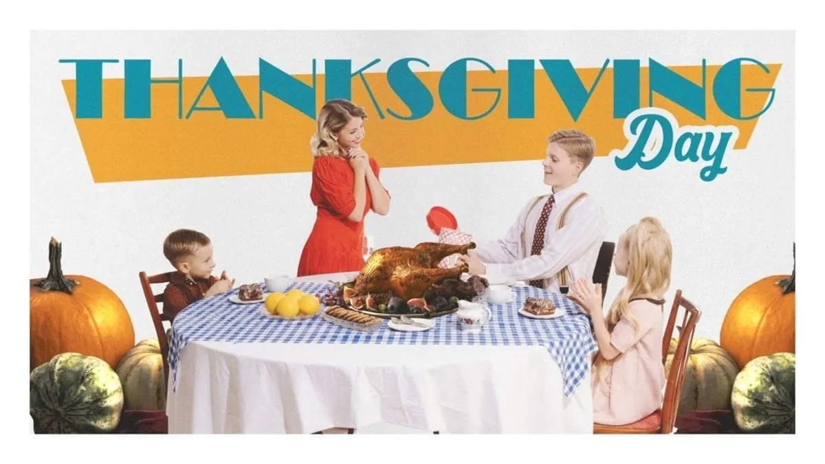 Created image on a Thanksgiving card | Skylum Blog