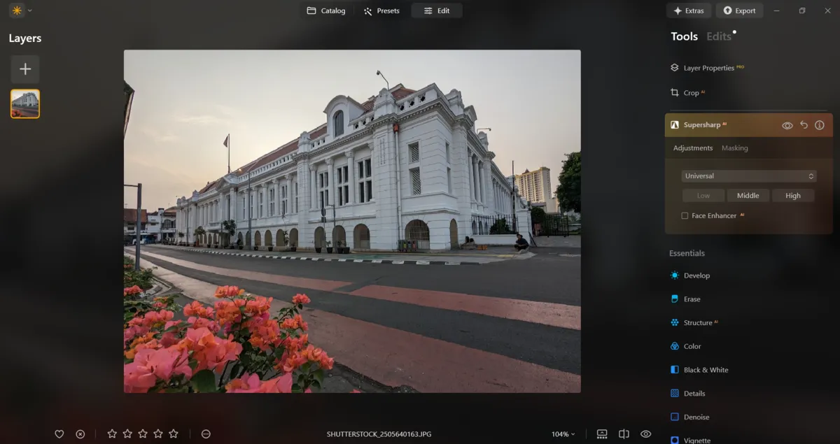 Supersharp in Luminar Neo | Skylum Blog