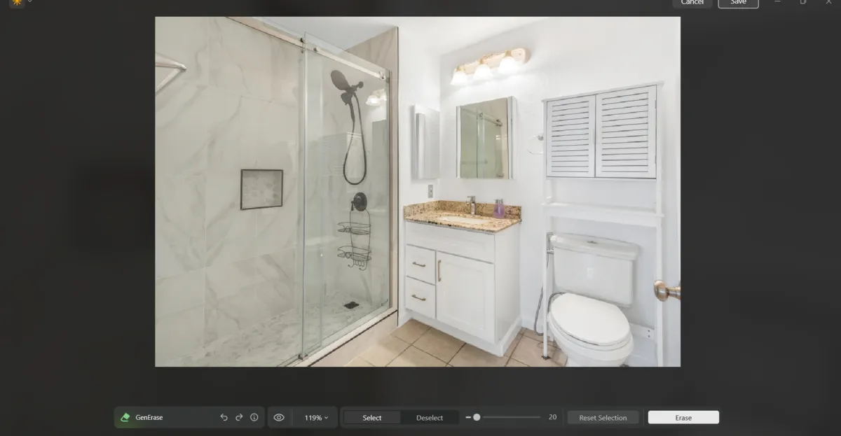 Gen Erase in Luminar Neo after | Skylum Blog