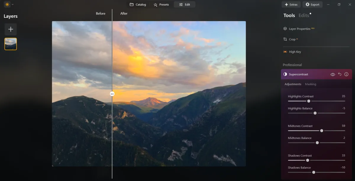 SuperContrast in Luminar Neo | Skylum Blog