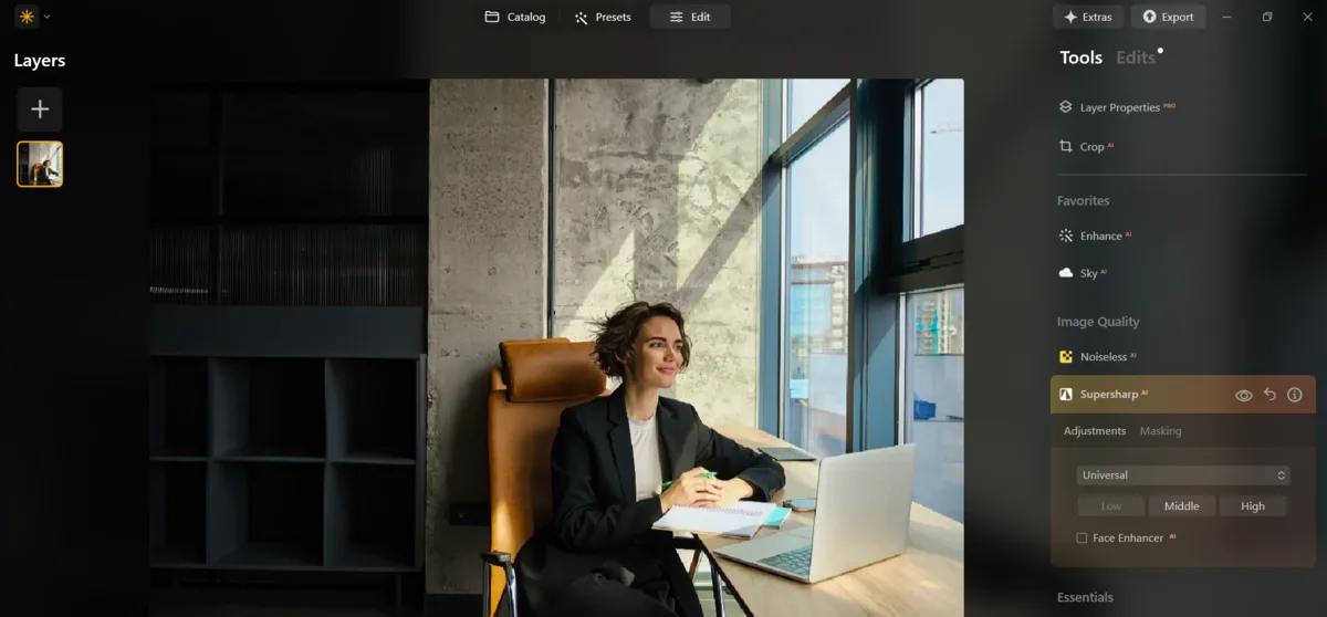 Supersharp in Luminar Neo | Skylum Blog