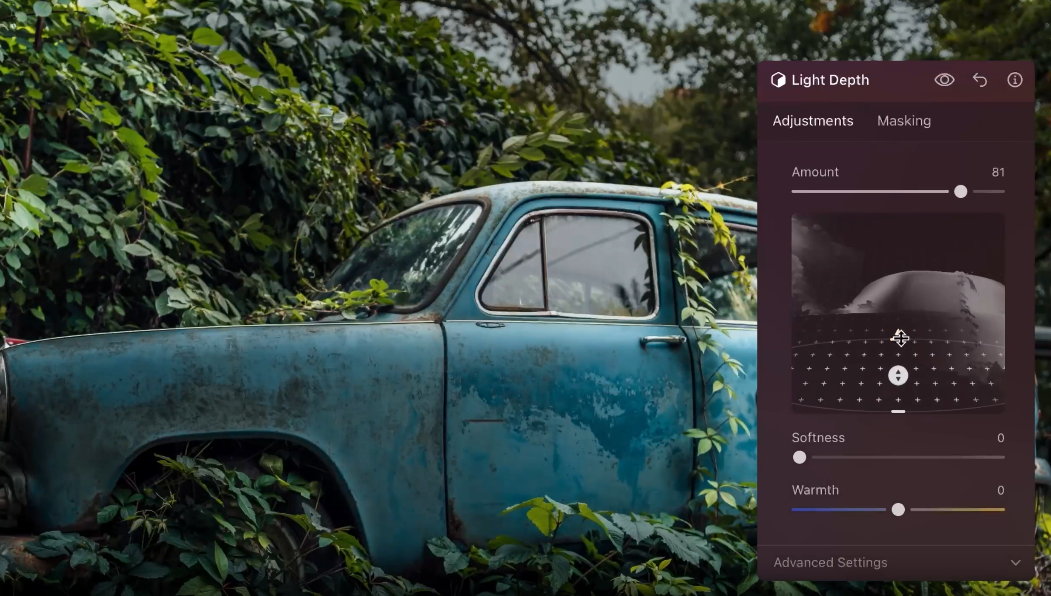 Light Depth in Luminar