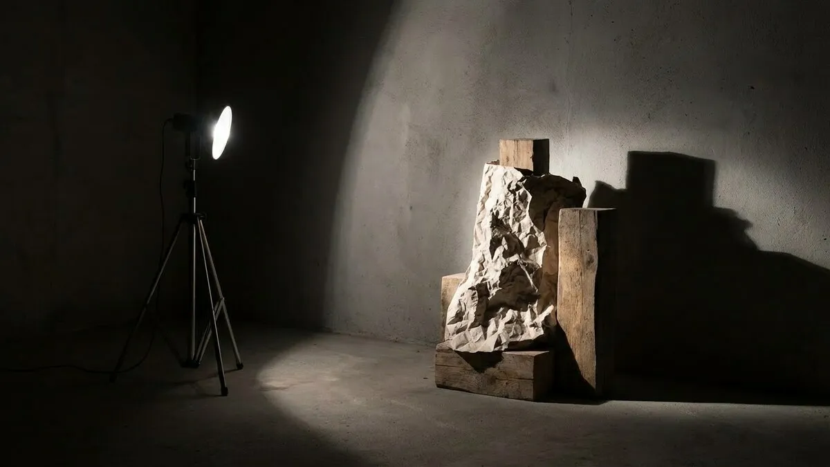 Objects opposite a light source in a studio | Skylum Blog