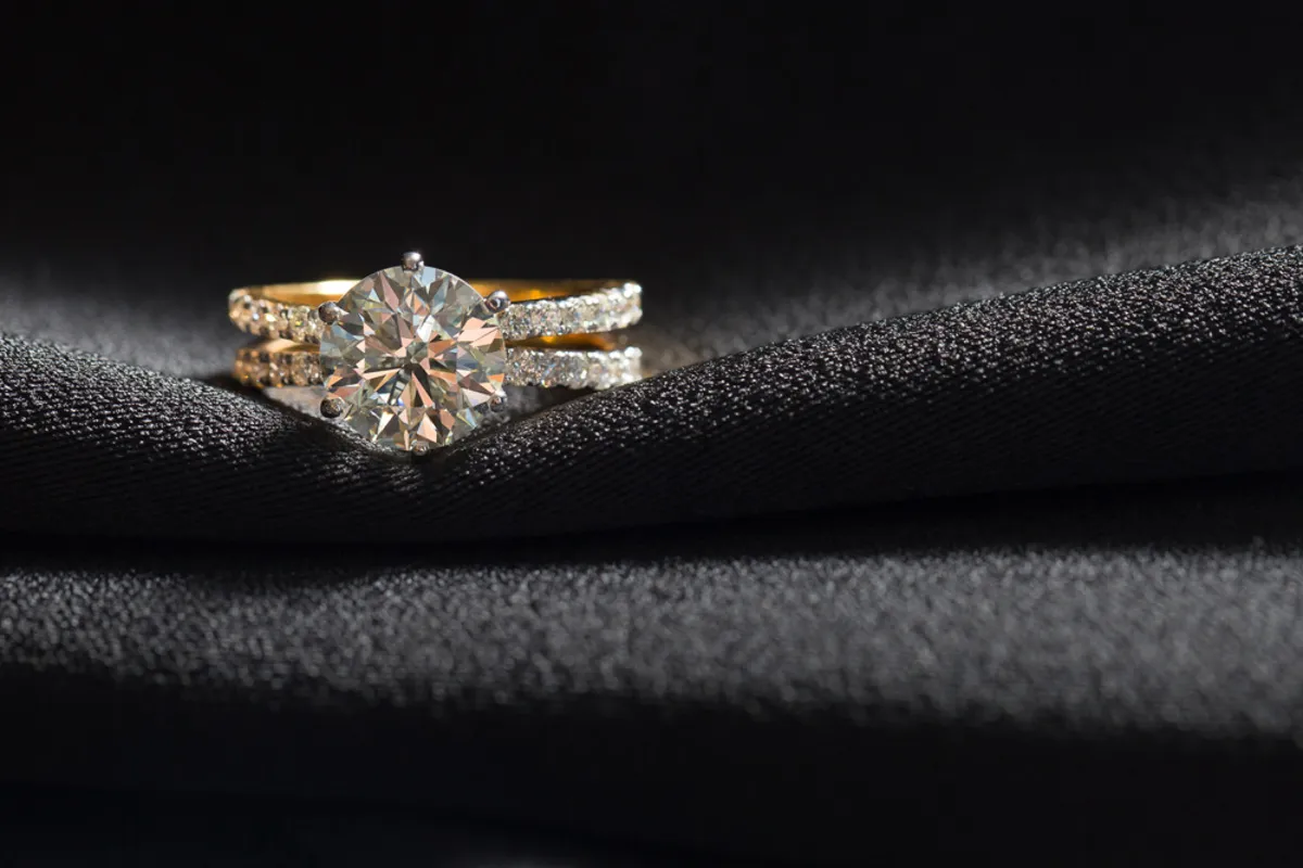 Photo of a ring on fabric | Skylum Blog