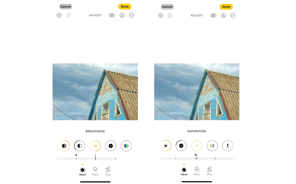 Brightness and Saturation on iPhone photo | Skylum Blog