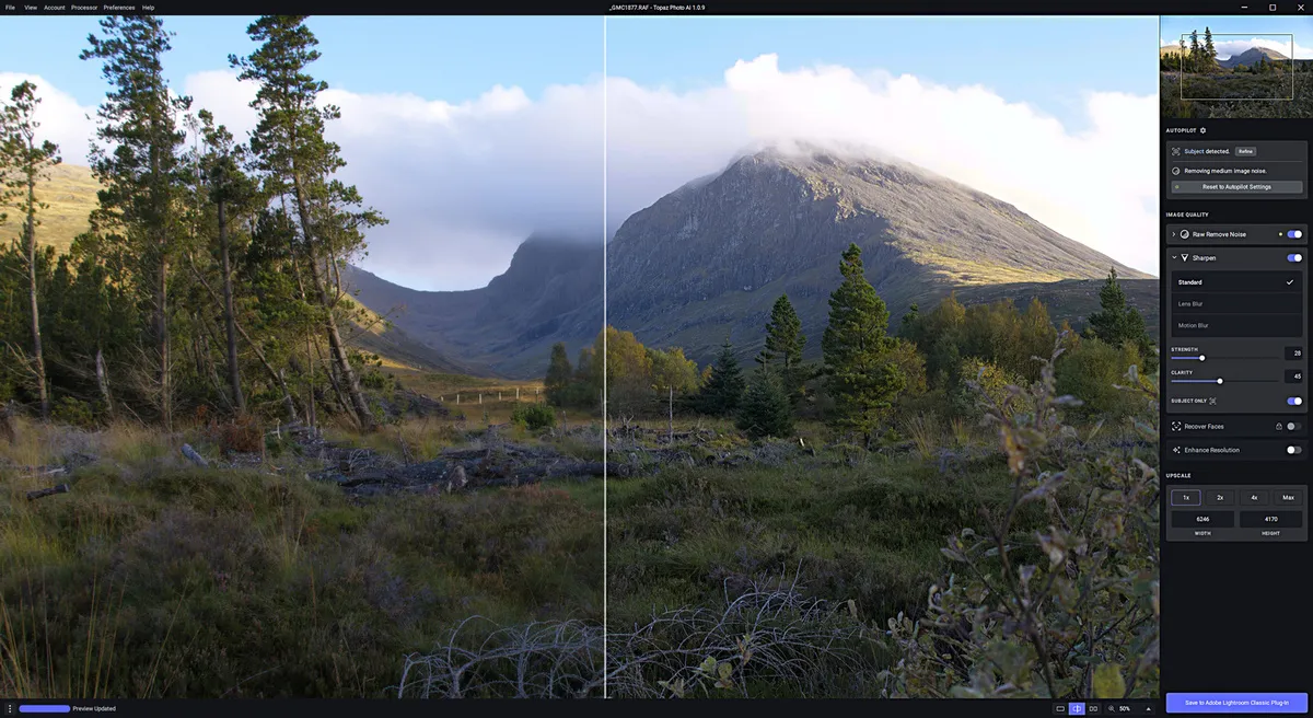 Landscape editing in Topaz Photo AI | Skylum Blog