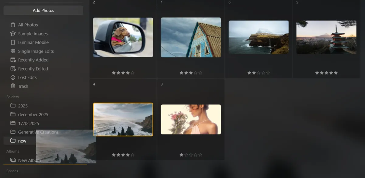 Moving photos to a new directory in Luminar Neo | Skylum Blog