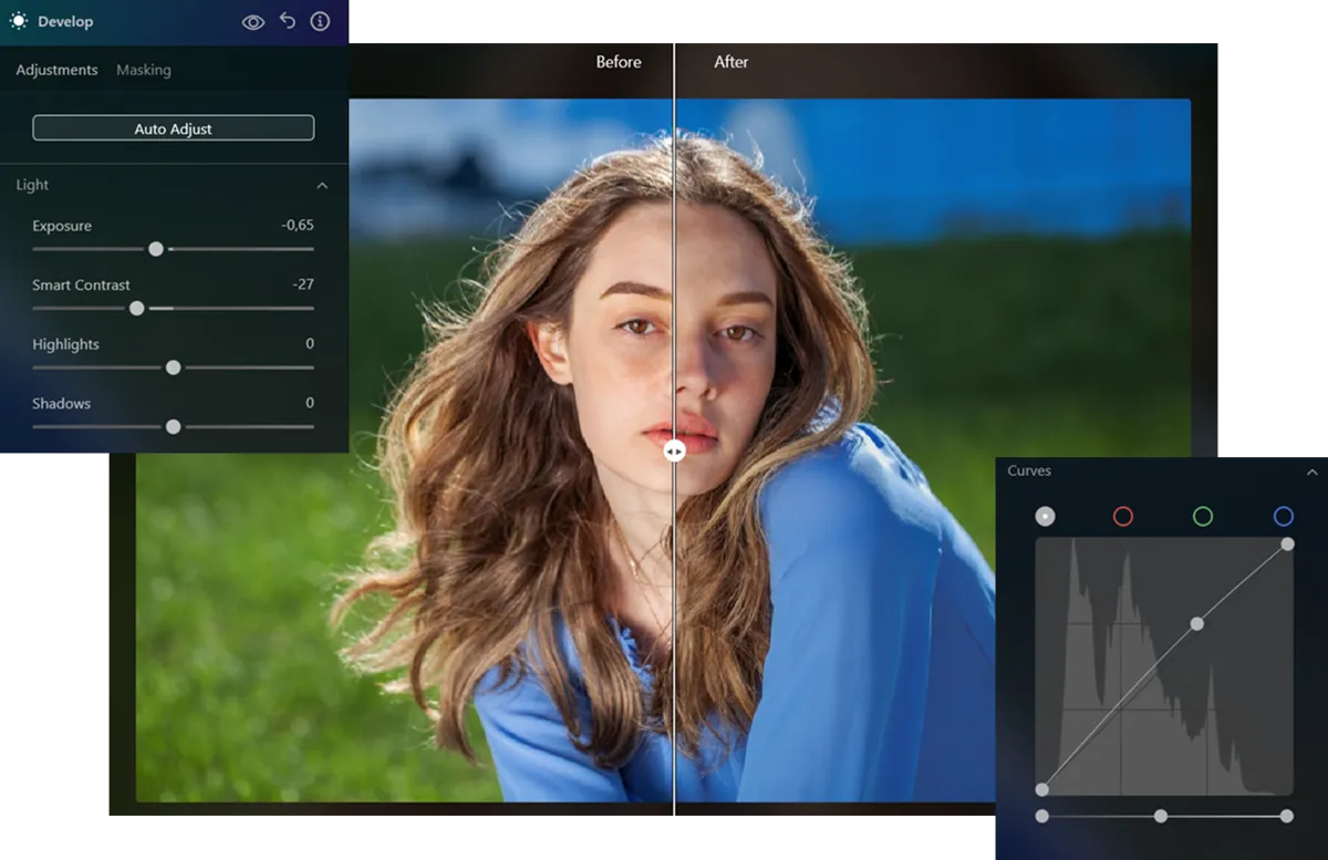 Develop and Curves Luminar Neo | Skylum Blog