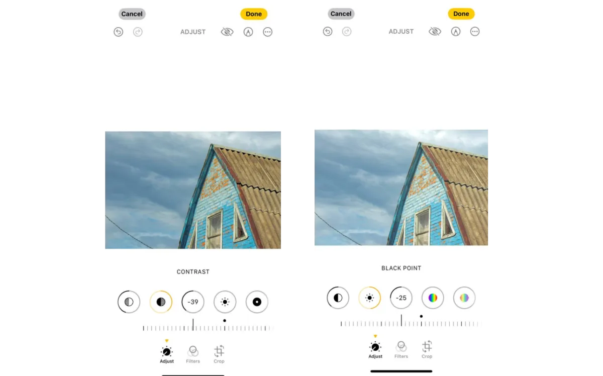 Contrast and Black Point on iPhone photo | Skylum Blog