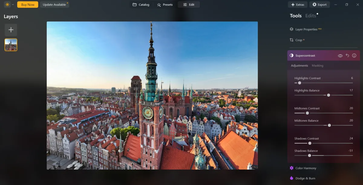 Supercontrast in Luminar Neo | Skylum Blog
