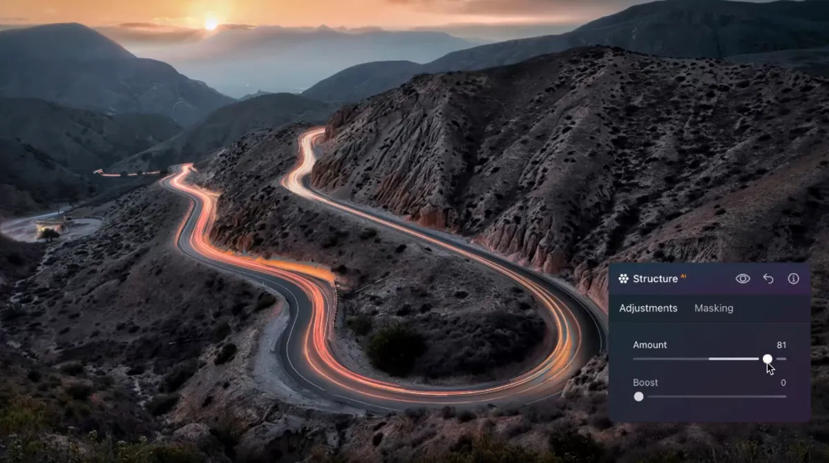 Increasing the structure in Luminar Neo | Skylum Blog