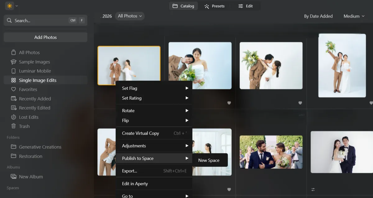 Creating a new space in Luminar Neo | Skylum Blog
