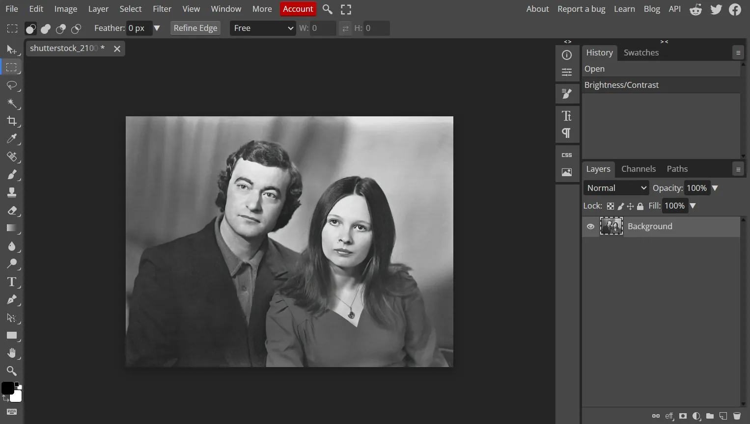 An old photo after lightening | Skylum Blog