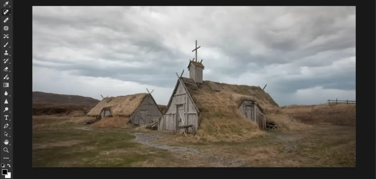 Sky after replacement in Photoshop | Skylum Blog