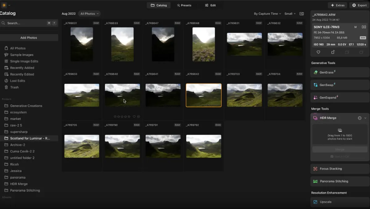 Batch processing in luminar neo | Skylum Blog