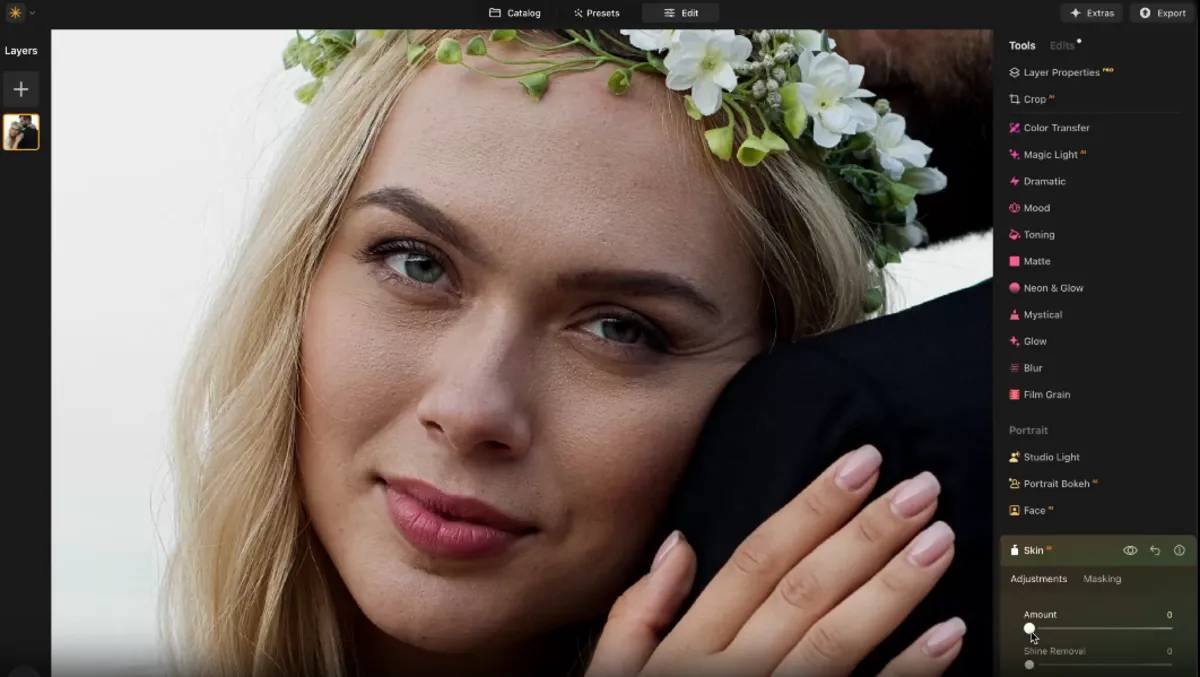 Skin editing in Luminar Neo | Skylum Blog