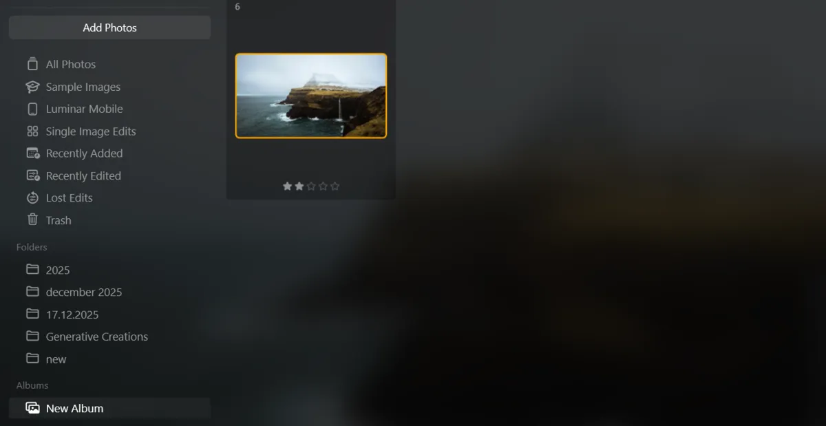 New album in Luminar Neo | Skylum Blog