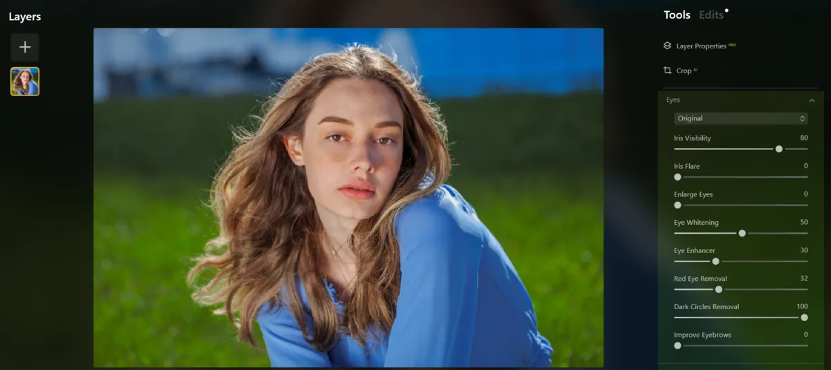 Eye editor in Luminar Neo | Skylum Blog