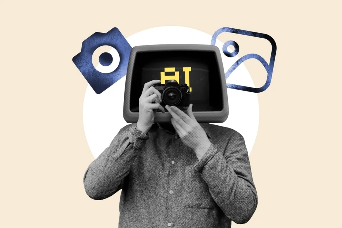 A man with a screen instead of a face | Skylum Blog