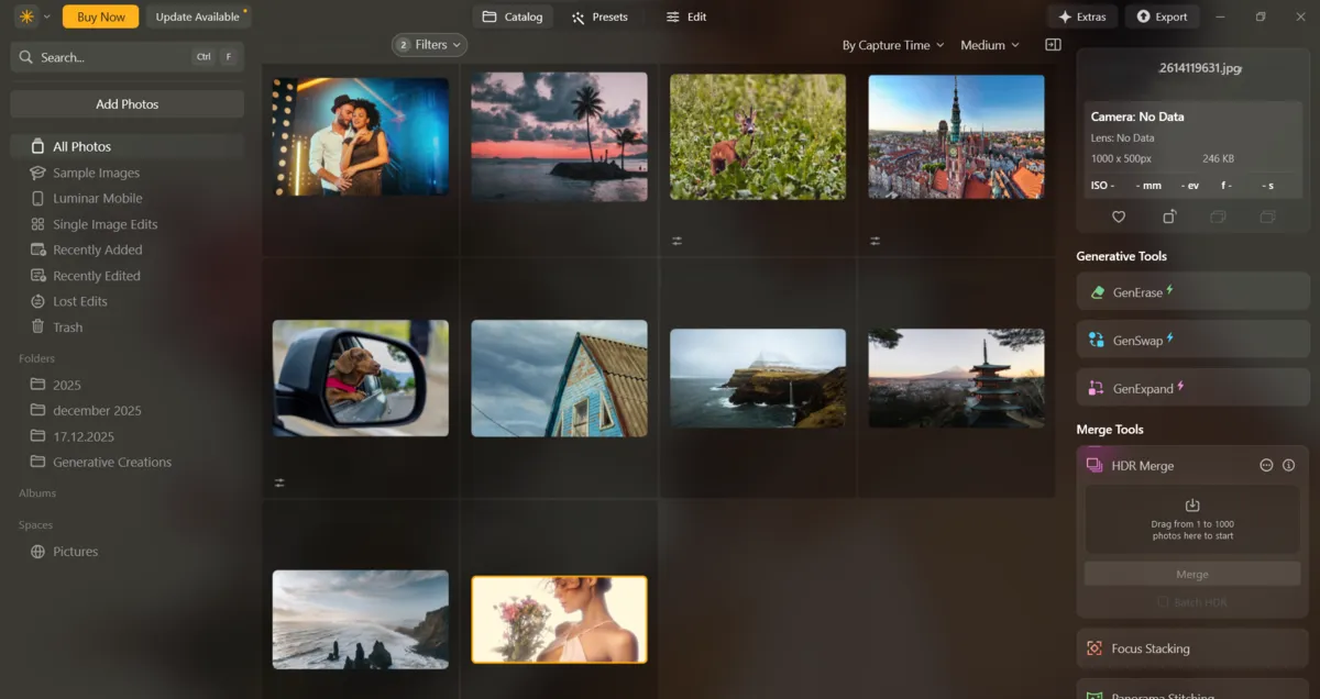 Catalog in Luminar Neo | Skylum Blog