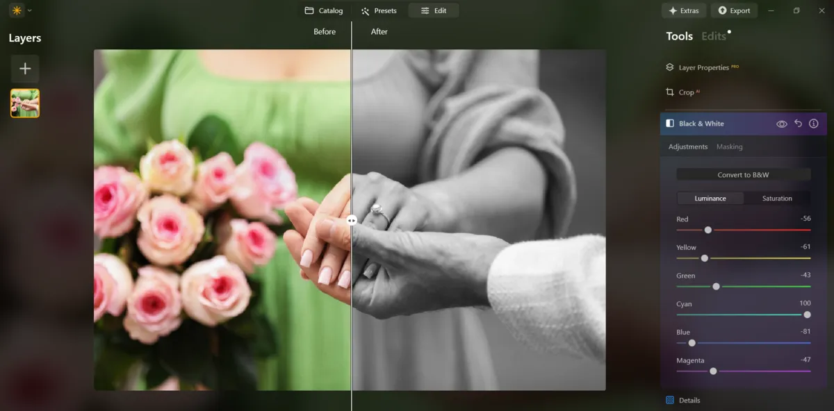 Black & White in Luminar Neo | Skylum Blog