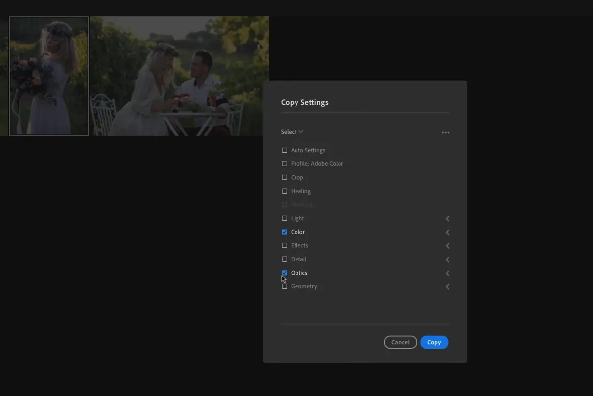 Copying an edit in Lightroom | Skylum Blog
