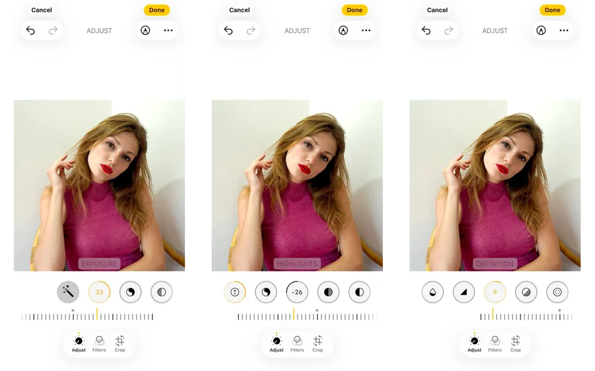 Exposure Highlights and Definition in iPhone photo editing | Skylum Blog
