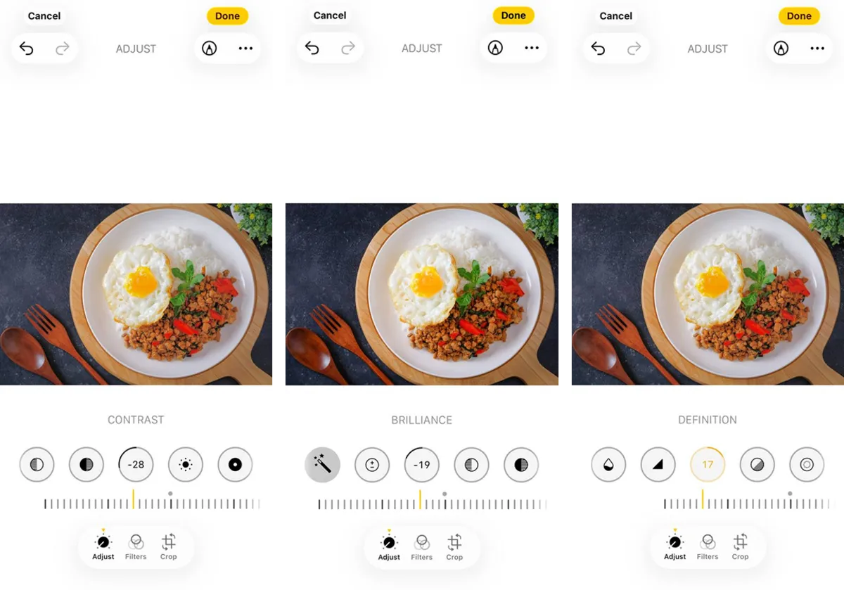 Contrast Brilliance and Definition in iPhone photo editing | Skylum Blog