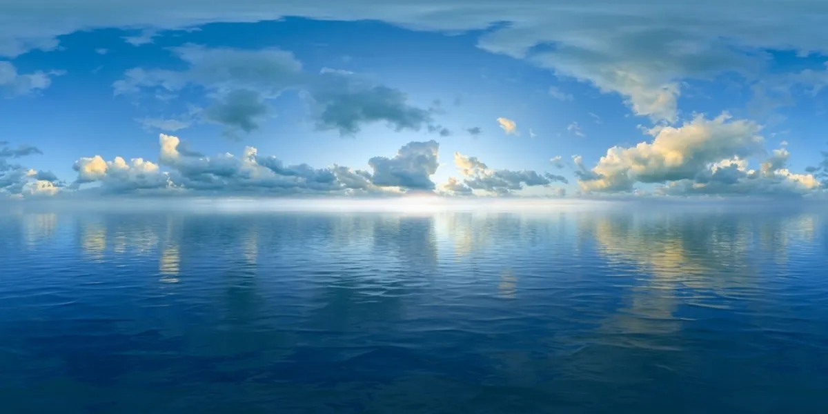 Reflection of clouds in the ocean | Skylum Blog