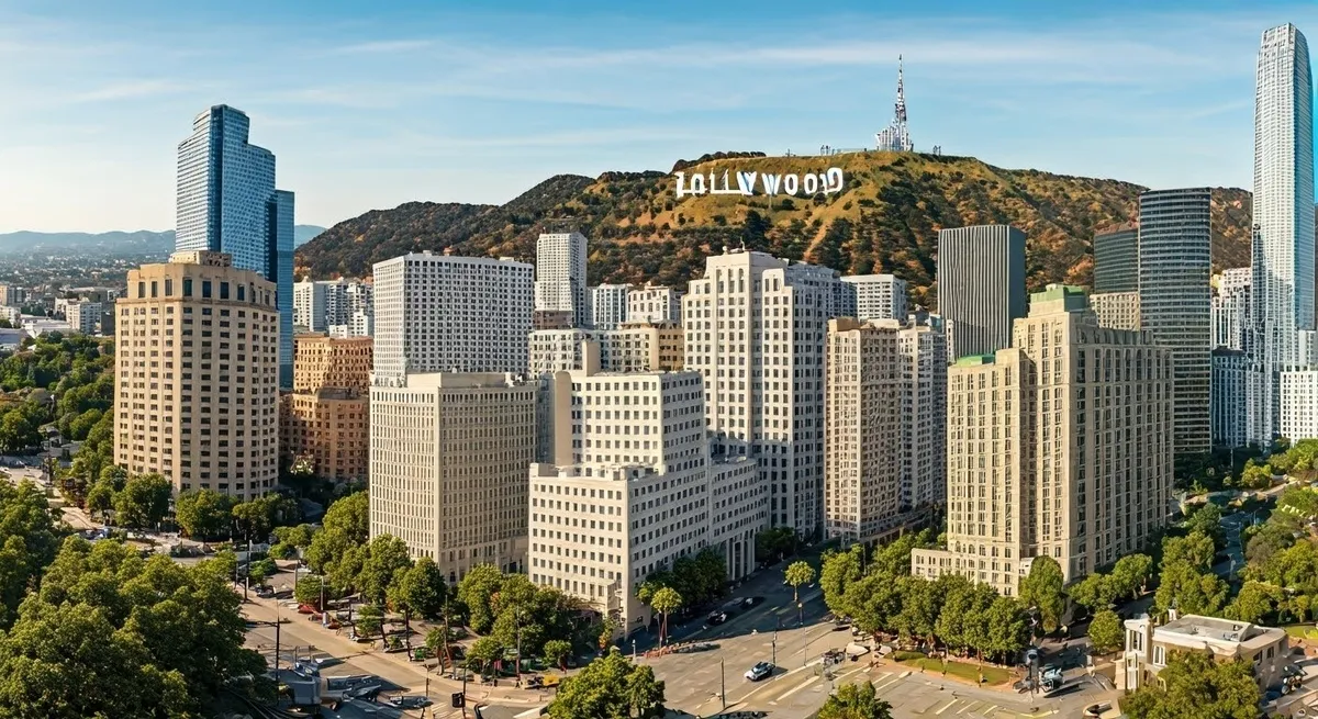 Photos of buildings with AI inscriptions | Skylum Blog