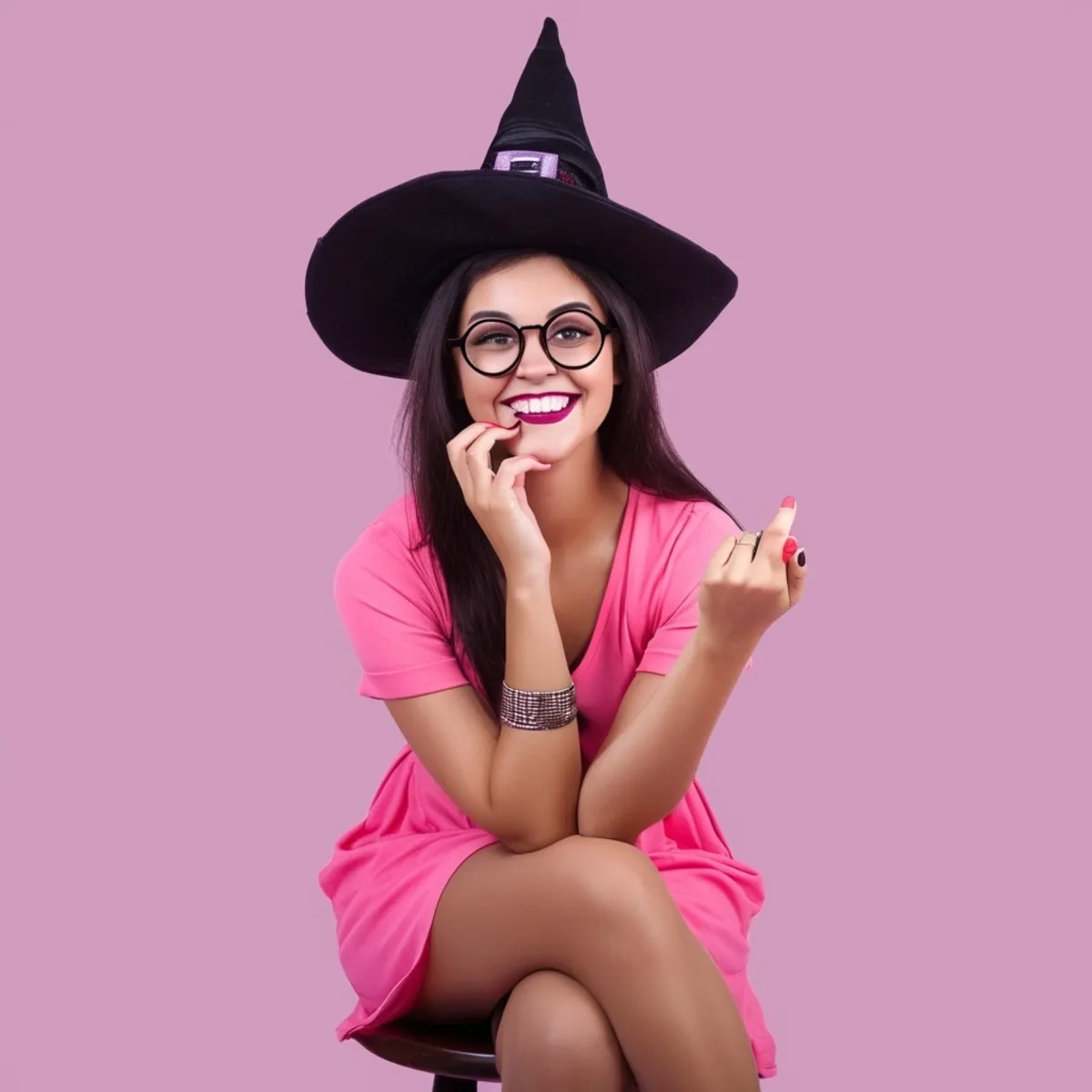 Photo of a girl in a cap in AI | Skylum Blog