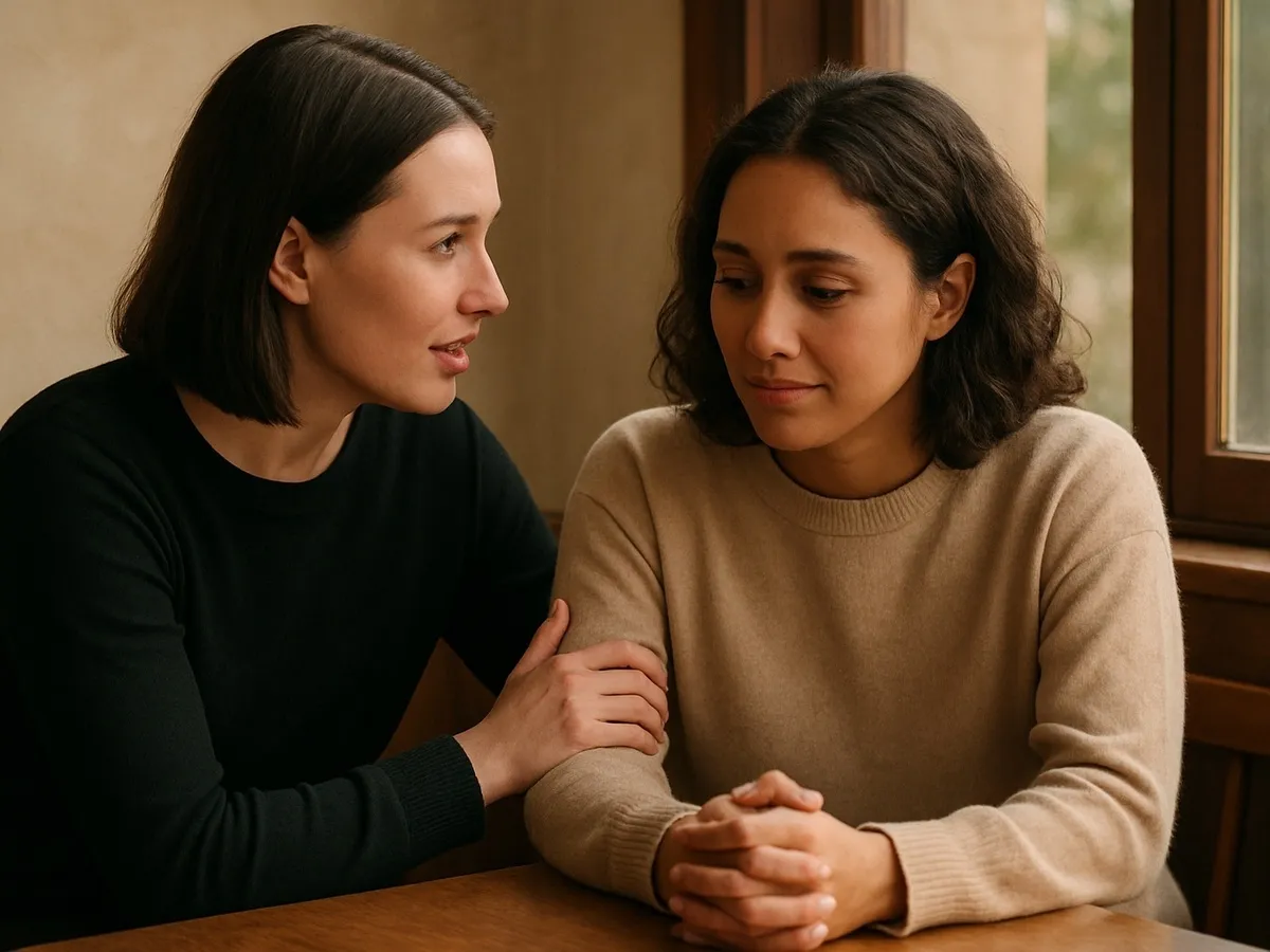 Girls talking photos in AI | Skylum Blog