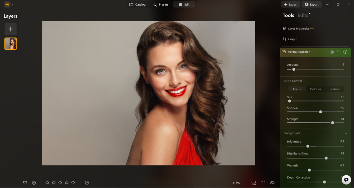 Portrait Bokeh tool in Luminar Neo | Skylum How-to