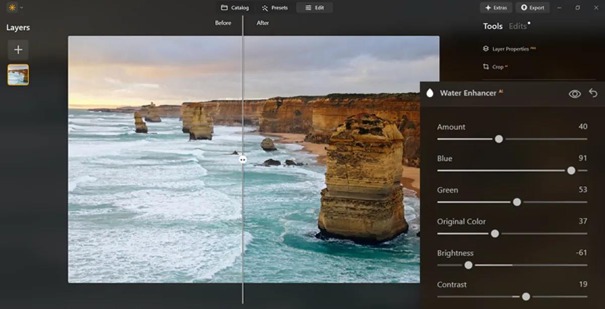 Water Enhancer in Luminar Neo | Skylum Blog