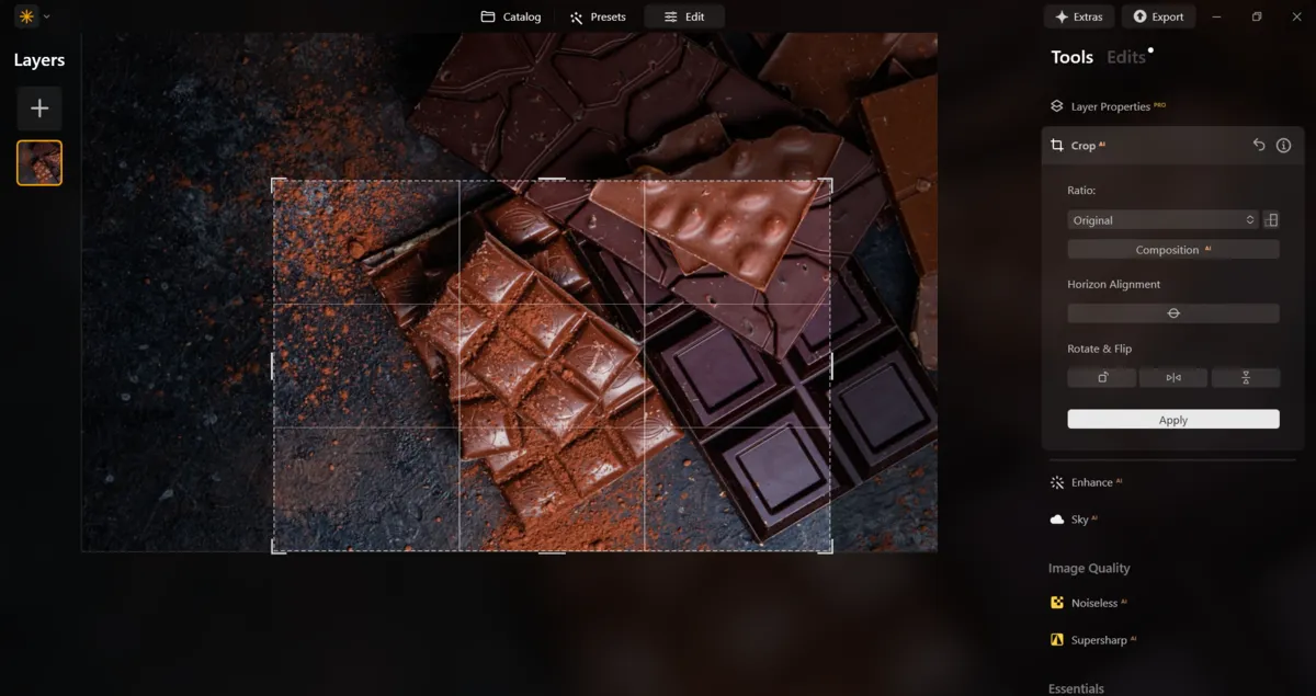 Crop in Luminar Neo | Skylum Blog