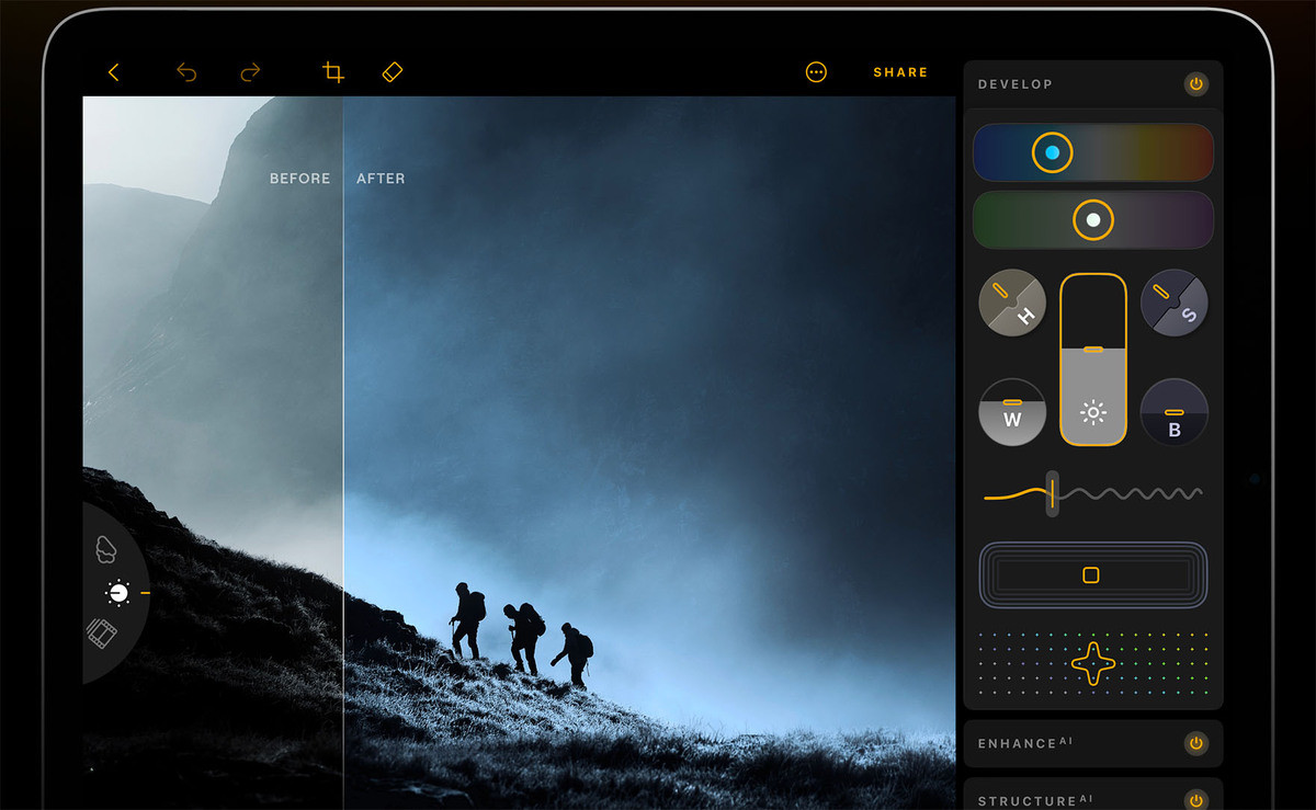 iPad에서 Luminar Mobile로 사진 편집하기 | Skylum 블로그

