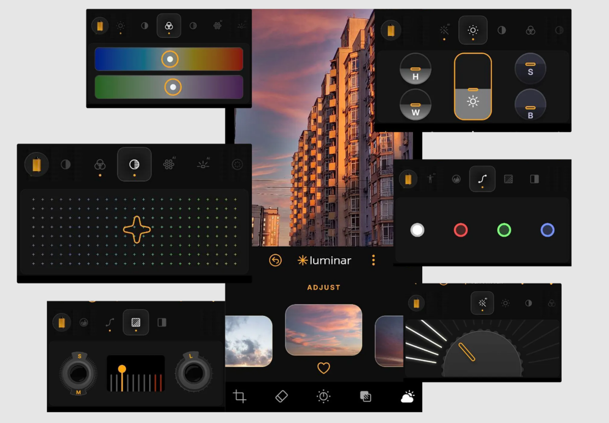 Luminar 모바일 도구 | Skylum 블로그

