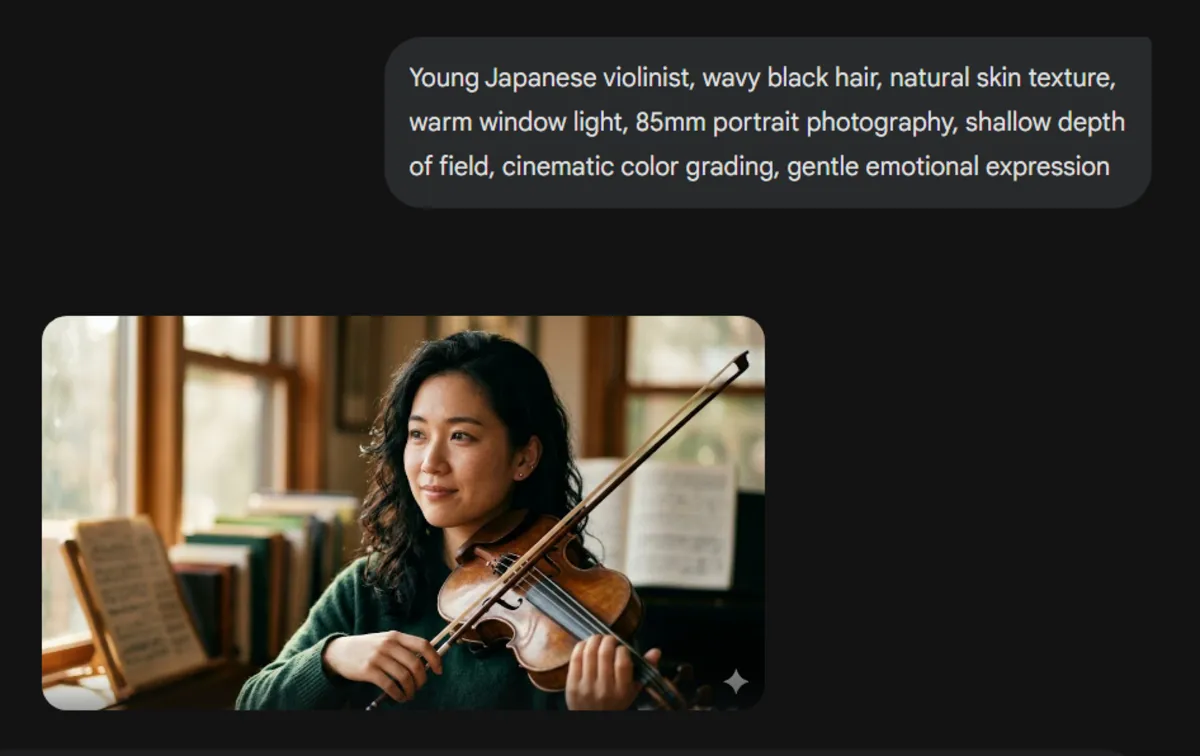 Prompt with a finished portrait | Skylum Blog