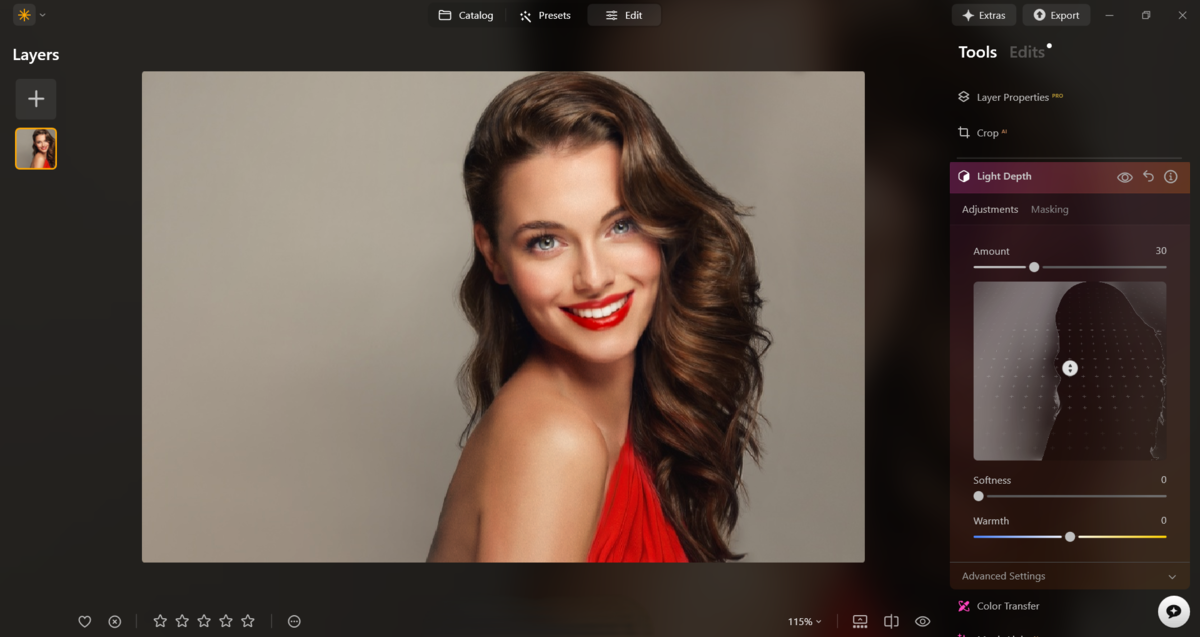 Light Depth tool in Luminar Neo | Skylum How-to