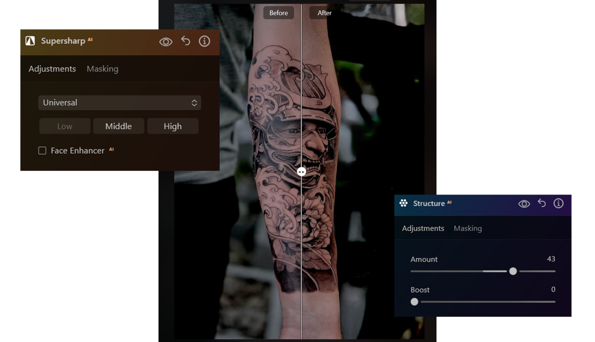 Sharpen AI and Structure AI in Luminar Neo | Skylum Blog
