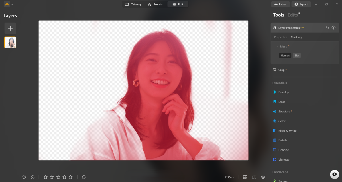 Selecting an object in Luminar Neo | Skylum How-to