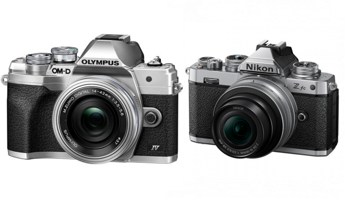 Olympus OM-D E-M10 Mark IV and Nikon Z fc | Skylum Blog

