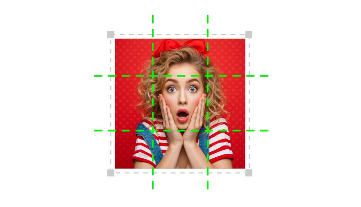 A photo of a girl cut into pieces | Skylum How-to