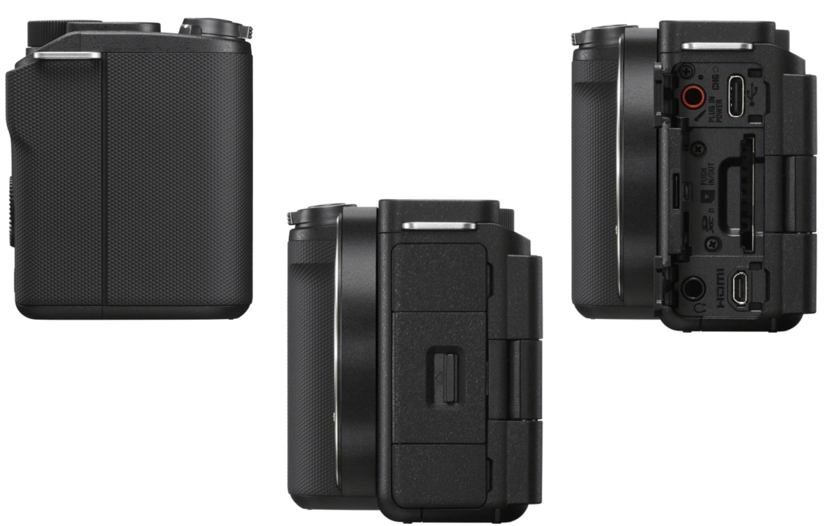 De zijkant van de Sony ZV-E10 II | Skylum Blog

