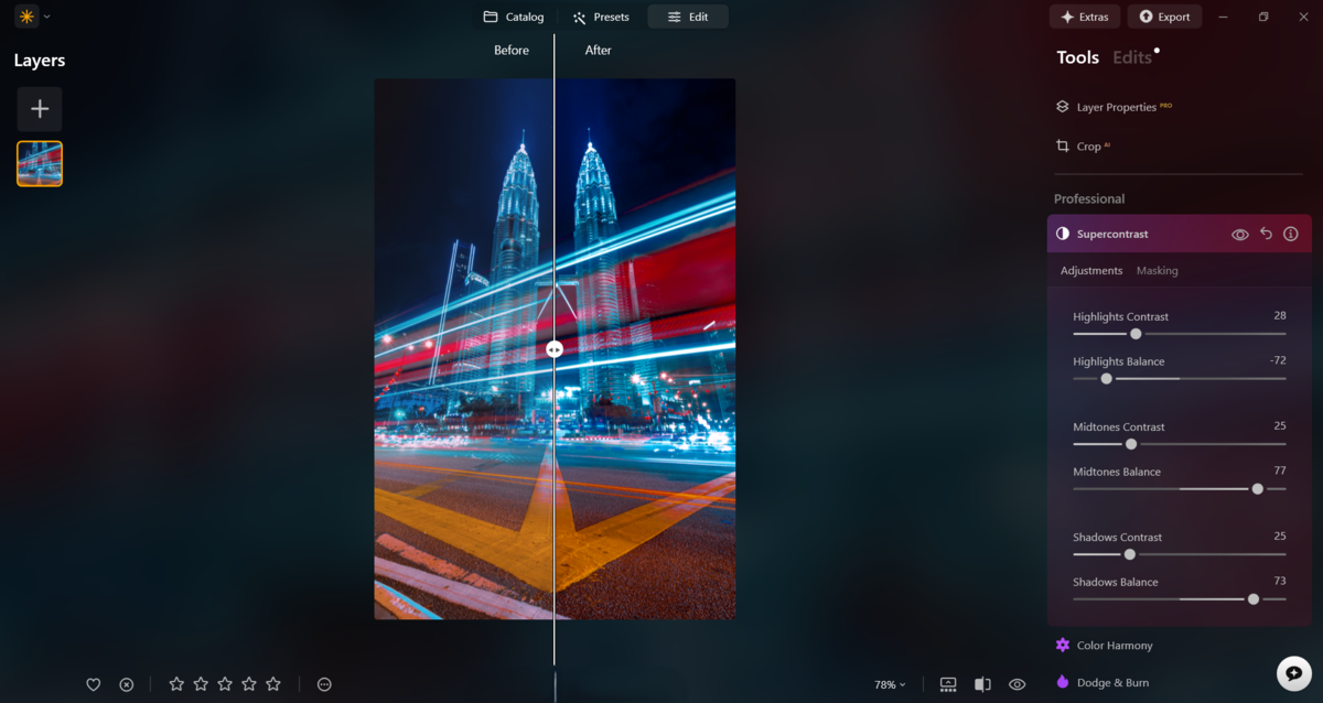 Supercontrast in Luminar Neo | Skylum Blog

