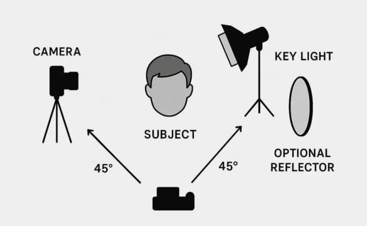 Rembrandt Lighting Schematic | Skylum Blog
