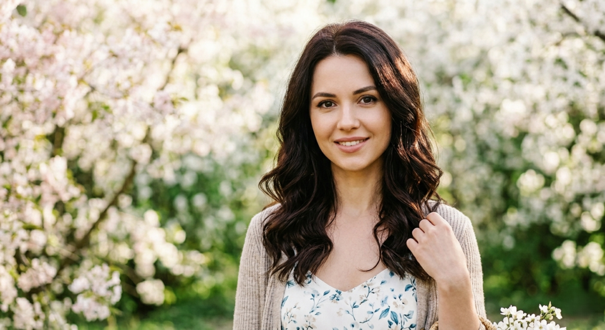 Coordinating subject clothing with spring flower colors | Skylum Blog

